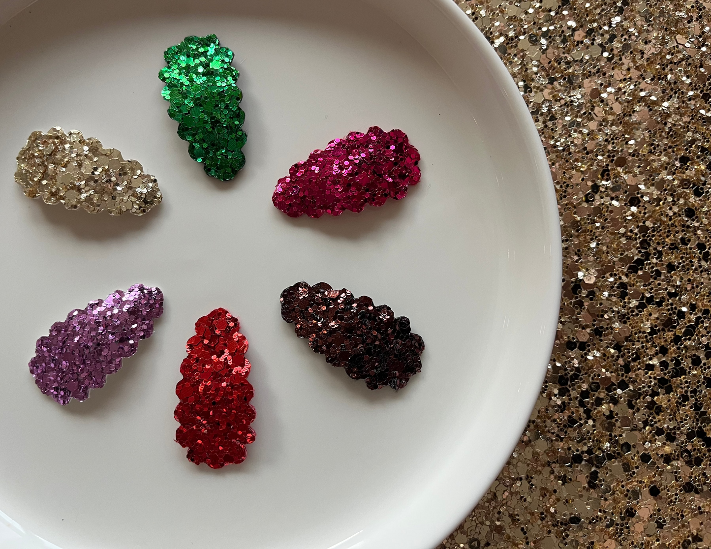 Glitter klik klak