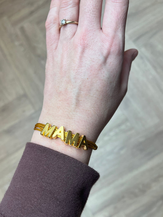 Letter armbandje 4 letters