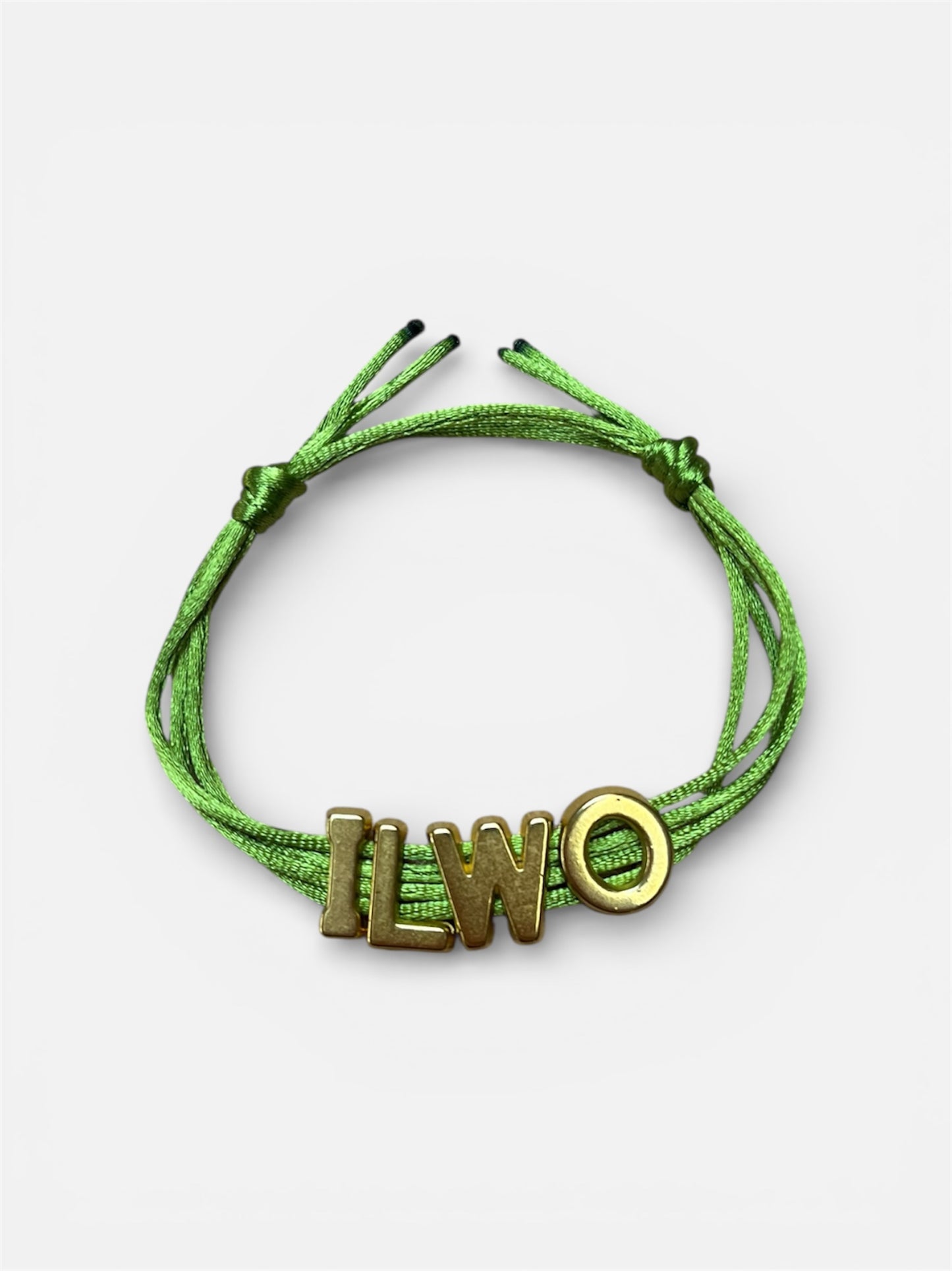 Letter armbandje 2 letters