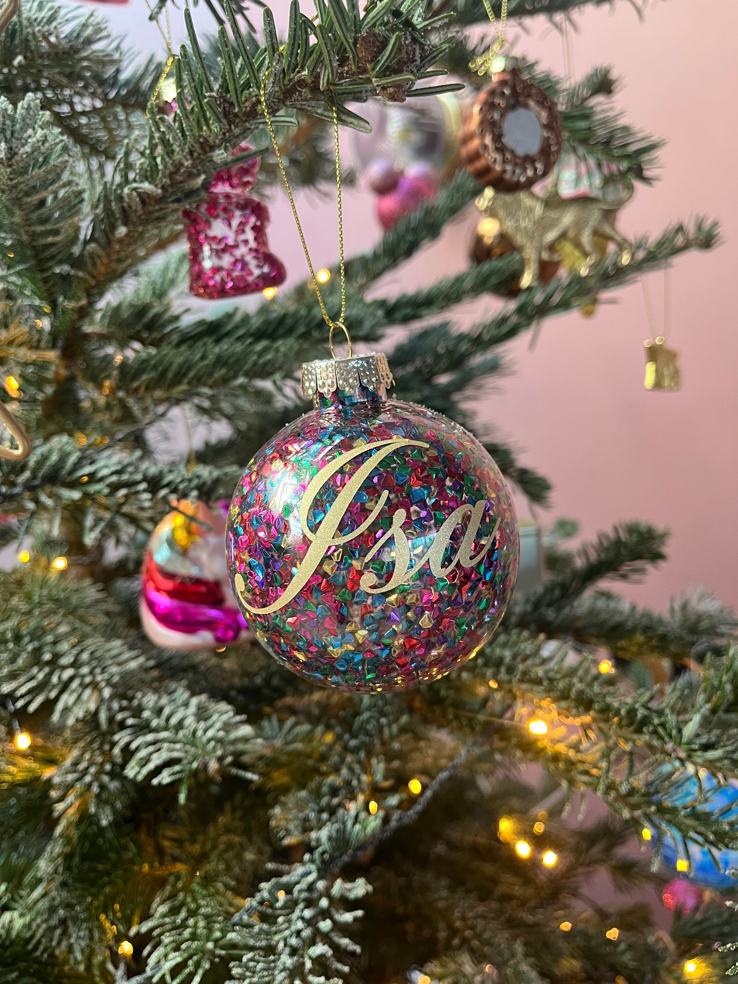 Limited Edition Kerstbal –Sparkling