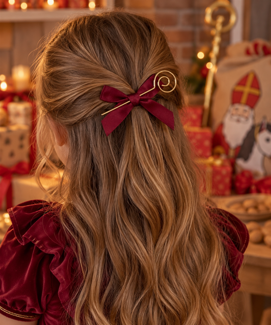 Sint staf Bordeaux rood