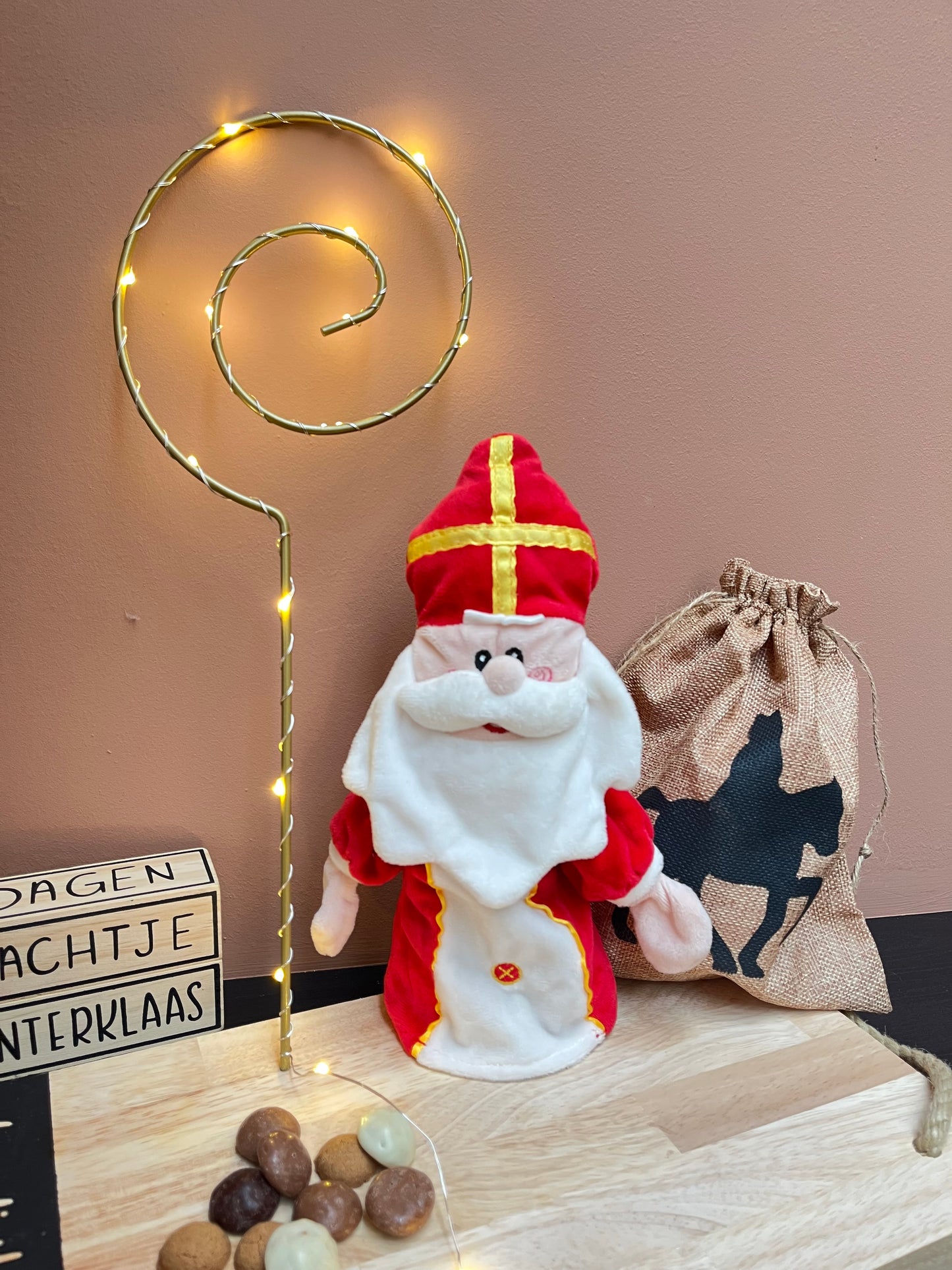 Sint staf lampje