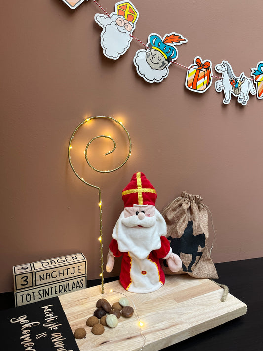 Sint staf lampje