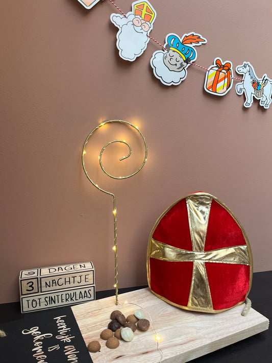 Sint staf lampje