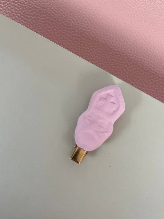 Schuimpje Sint alligator clip 4.5cm